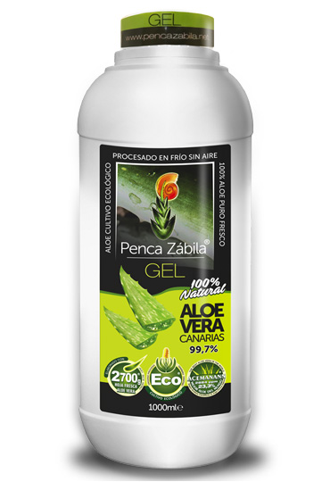 Gel Aloe Vera Puro Natural de Canarias 1 litro